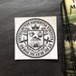 Perish Cavern College Crest 5 Inch Sticker - RG Halleck